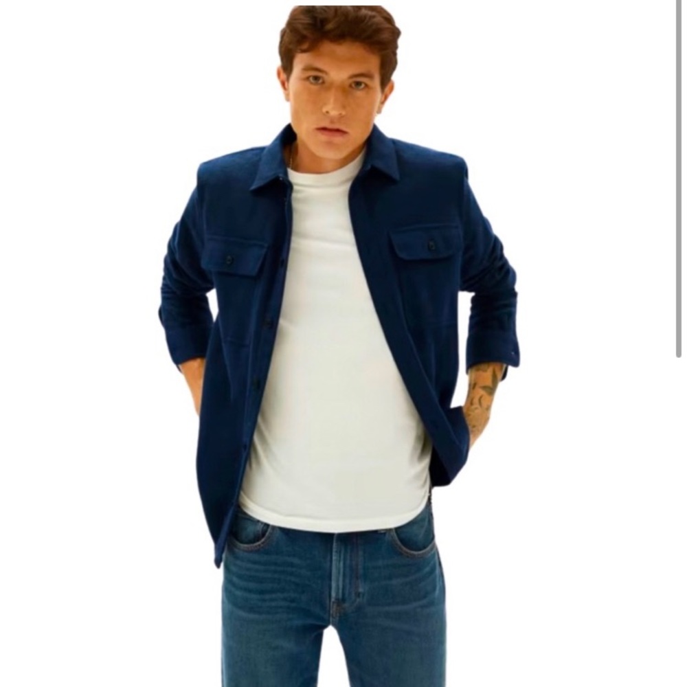 Everlane Uniform The Heavyweight
Overshirt, navy